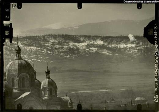 Як сотню років тому виглядали Карпати з пагорба у Калуші: панорамні фото