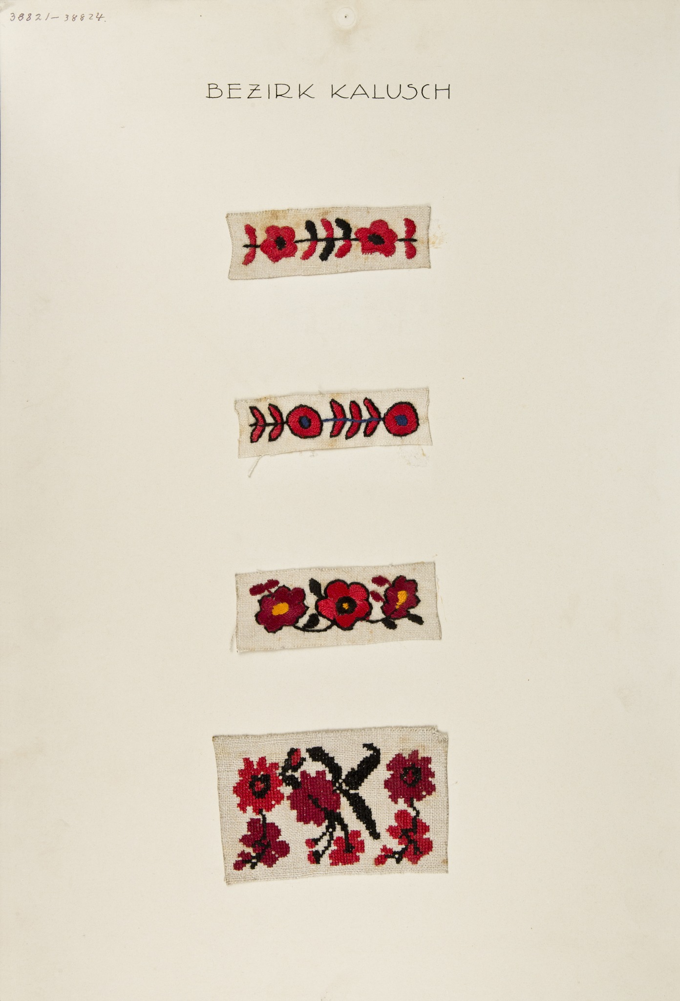 Віденський музей фольклору оприлюднив схеми вишивок Калуського повіту 1914 року