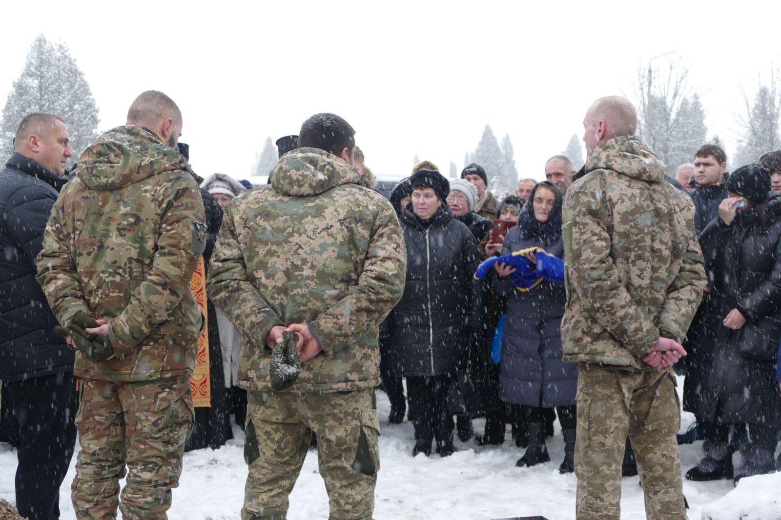 У Калуші попрощалися із загиблим на війні кулеметником Юрієм Хамандриком