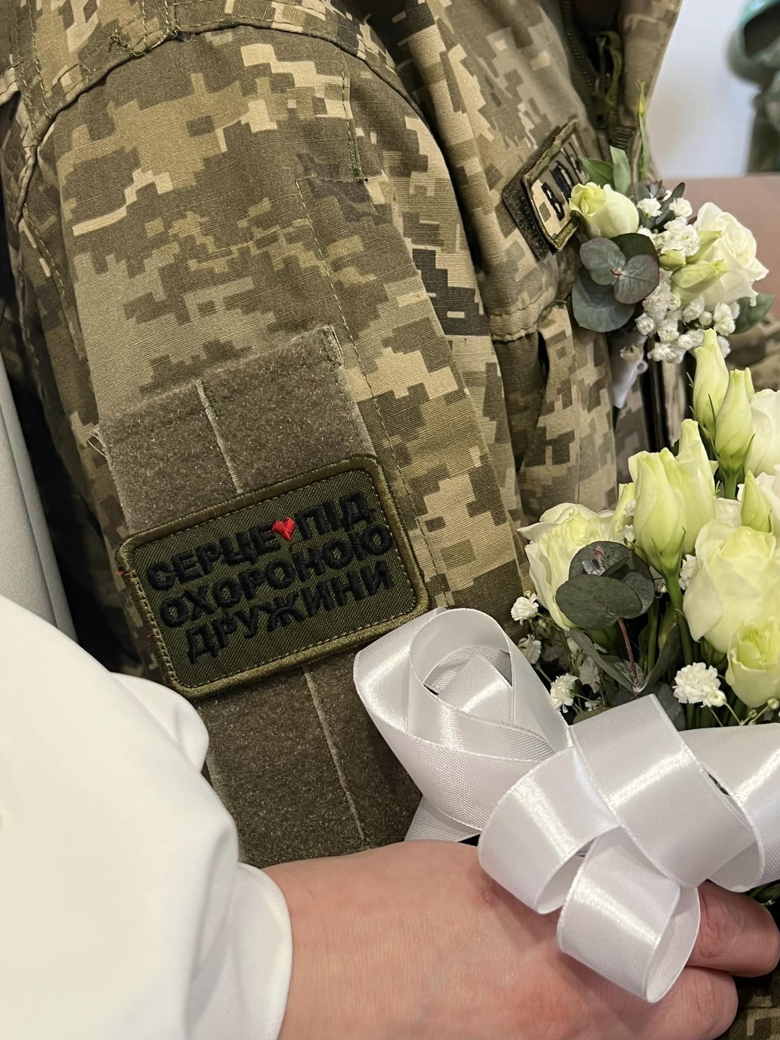 У Калуші в День святого Валентина одружився захисник України
