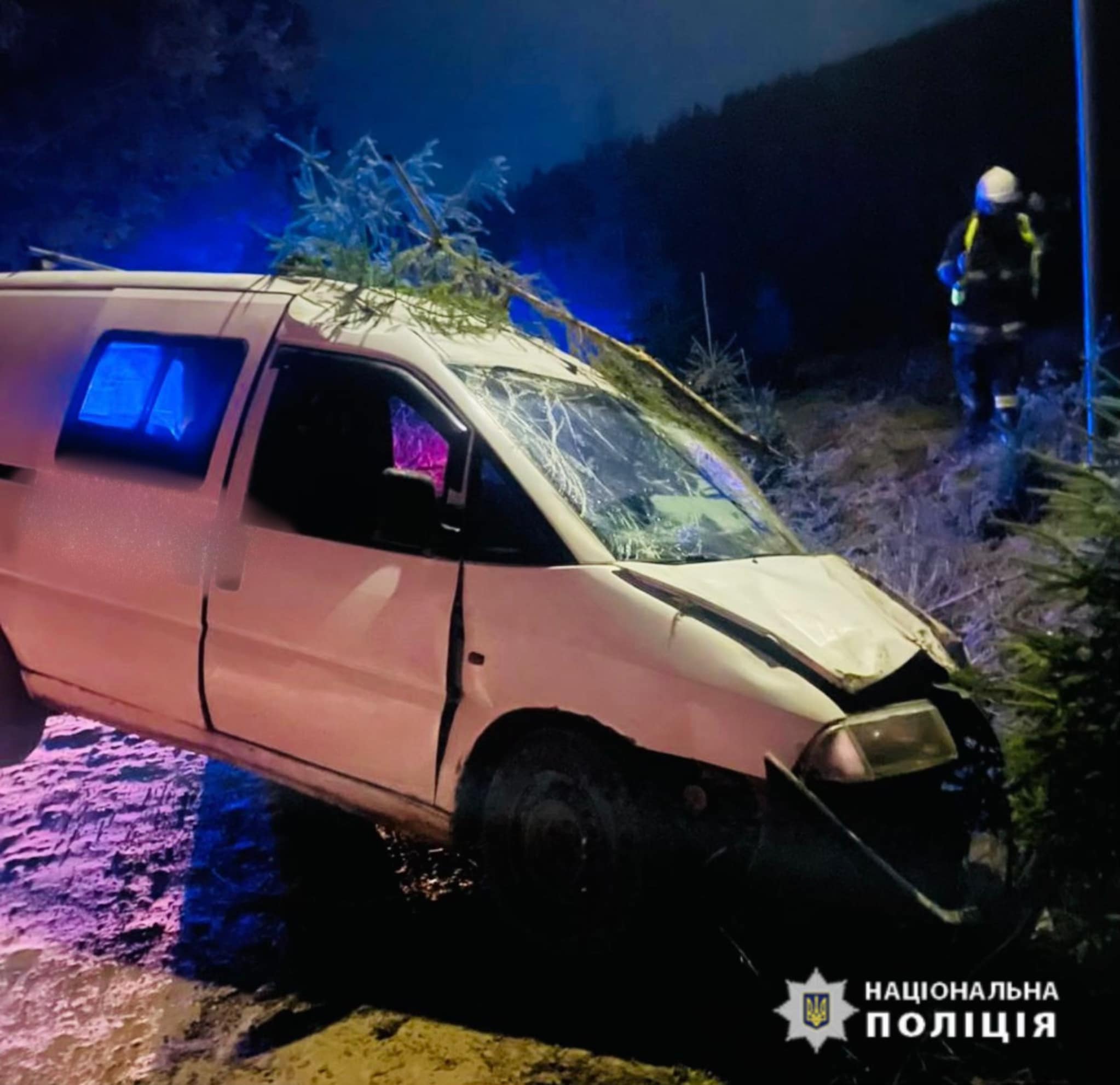 У Вишкові автомобіль перекинувся кілька разів — 20-річний водій загинув на місці (Фото)