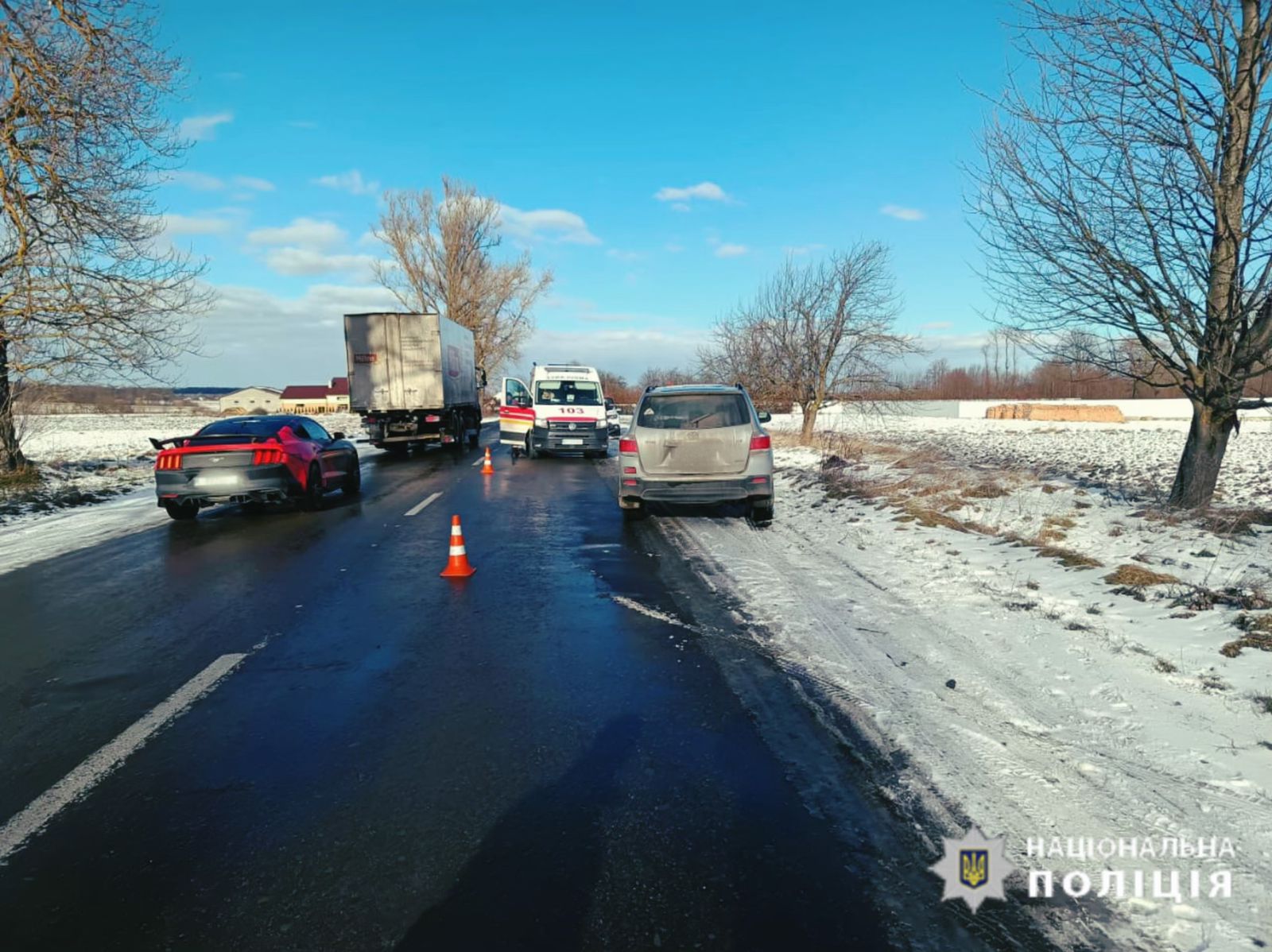 На Коломийщині водійка збила на смерть велосипедиста (Фото)