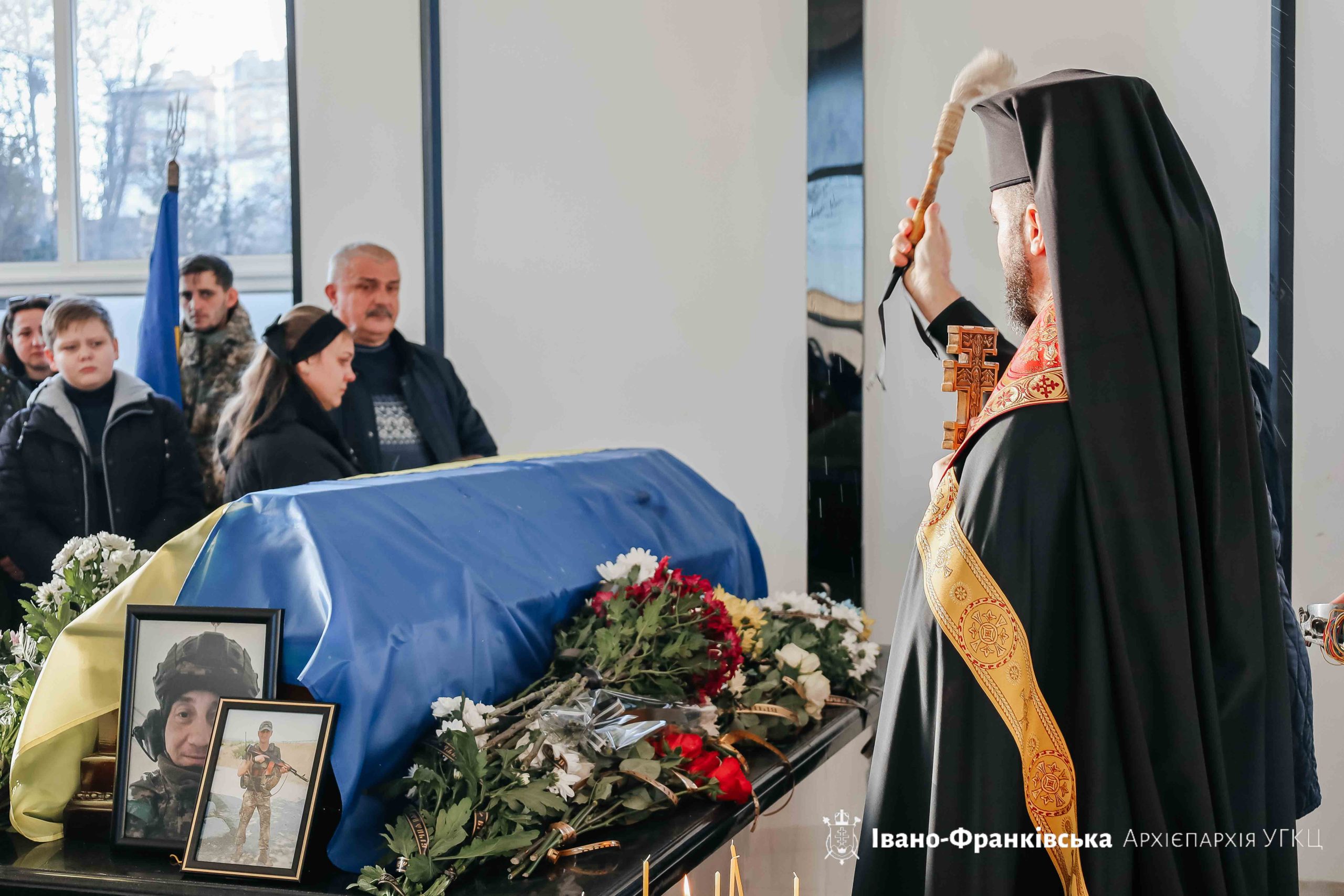 В Івано-Франківську попрощалися із полеглим Михайлом Когутом (Фото)